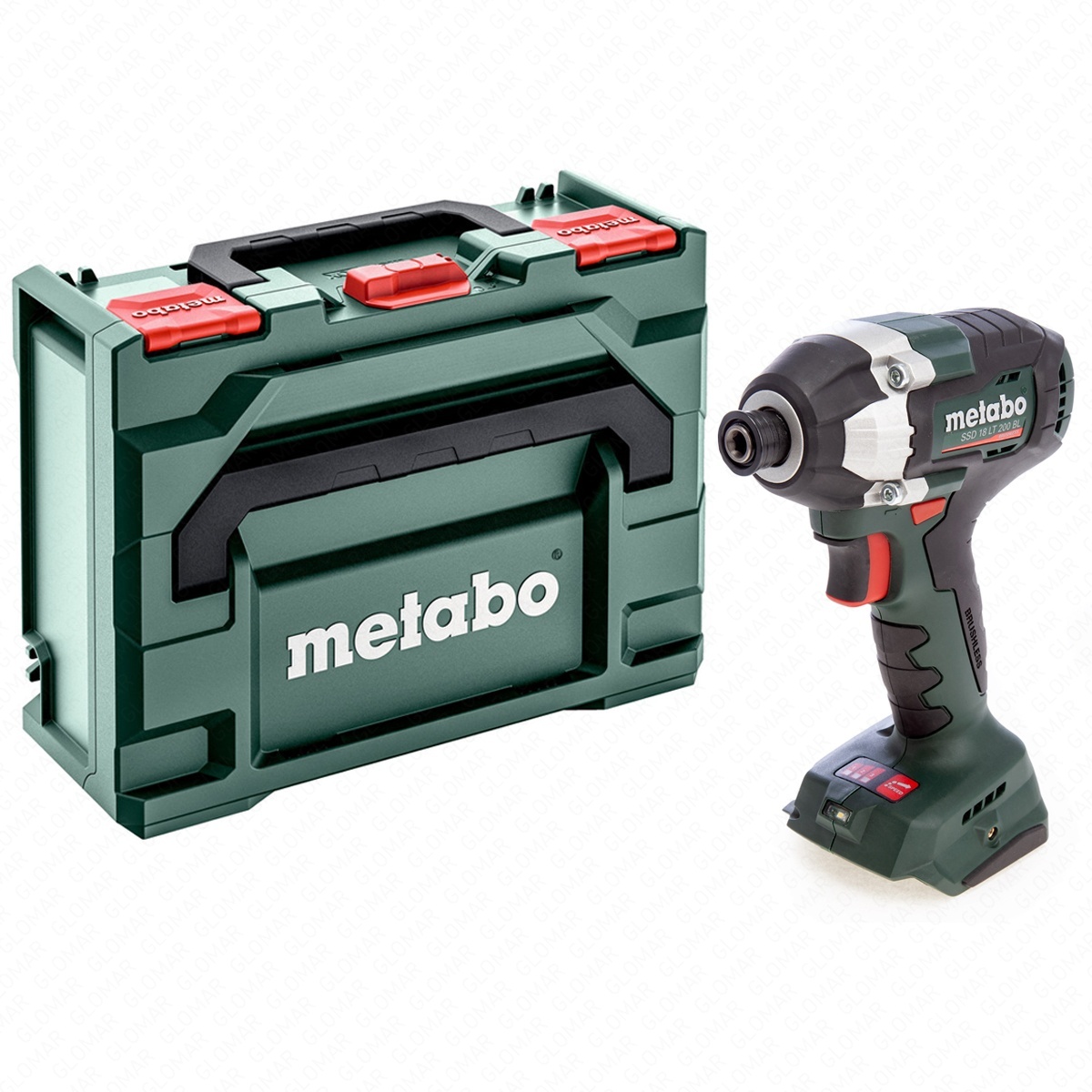 Metabo Impact Driver Cordless 18V 14Brushless SSD 18 LT 200 BL, CAS Compatibility With metaBOX  602397840