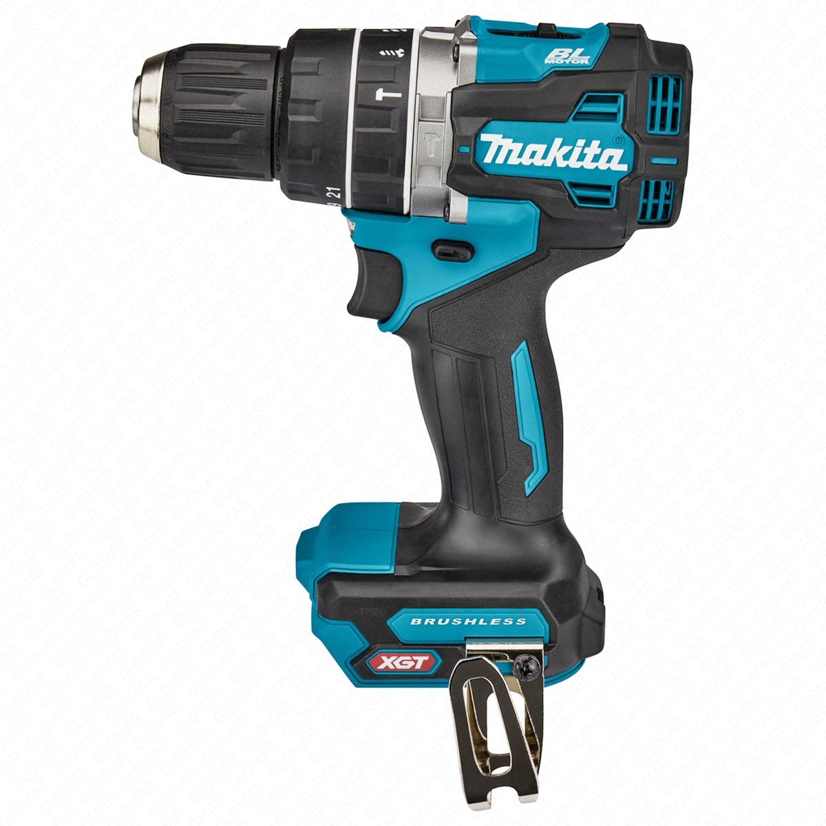 Makita Combi Drill HP002GZ01 40V Max XGT Cordless Brushless 12 2-Speed Keyless Chuck Max 64Nm With Case
