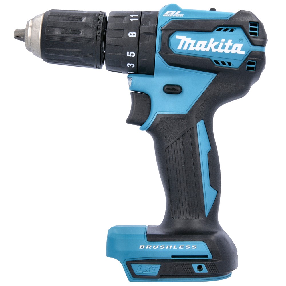 Makita DHP483ZJ 18V LXT Cordless Brushless 2-Speed Combi Drill With 1 x 5.0Ah Battery  Carry Case