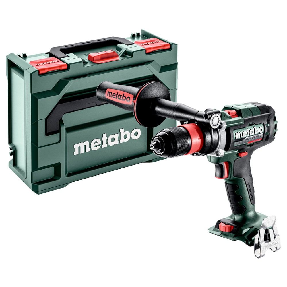Metabo BS 18 LTX-3 BL Q I 18V Cordless Brushless Drill Driver With 2 x 4.0Ah Li-Power Batteries, Charger  MetaBox