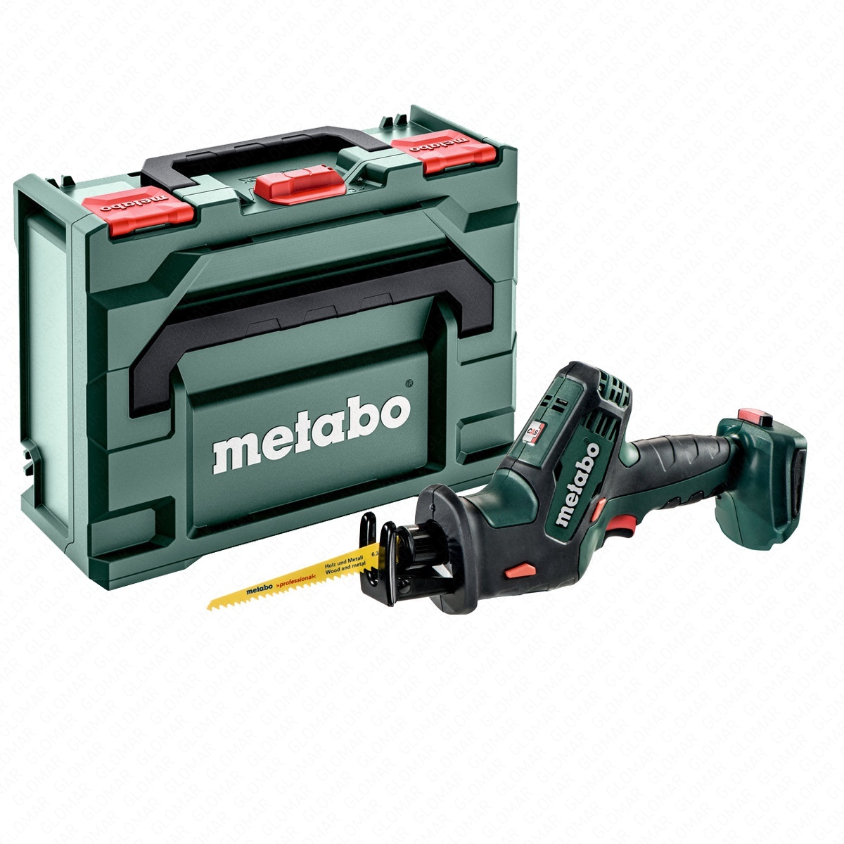 Metabo SSE 18 LTX 18V Cordless Compact Reciprocating Saw With Case - 602266840