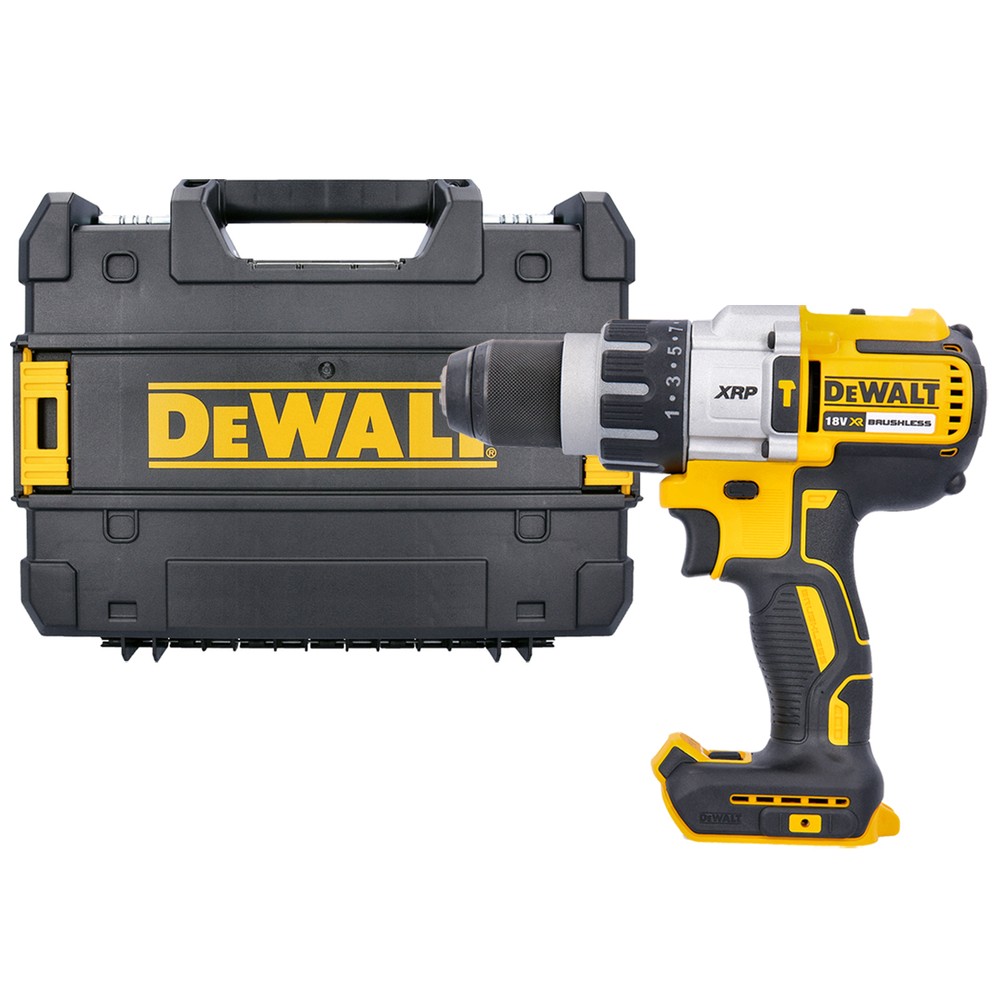 DeWalt DCD996NT 18v Cordless XRP 3 Speed Brushless Hammer Combi Drill In TSTAK Case