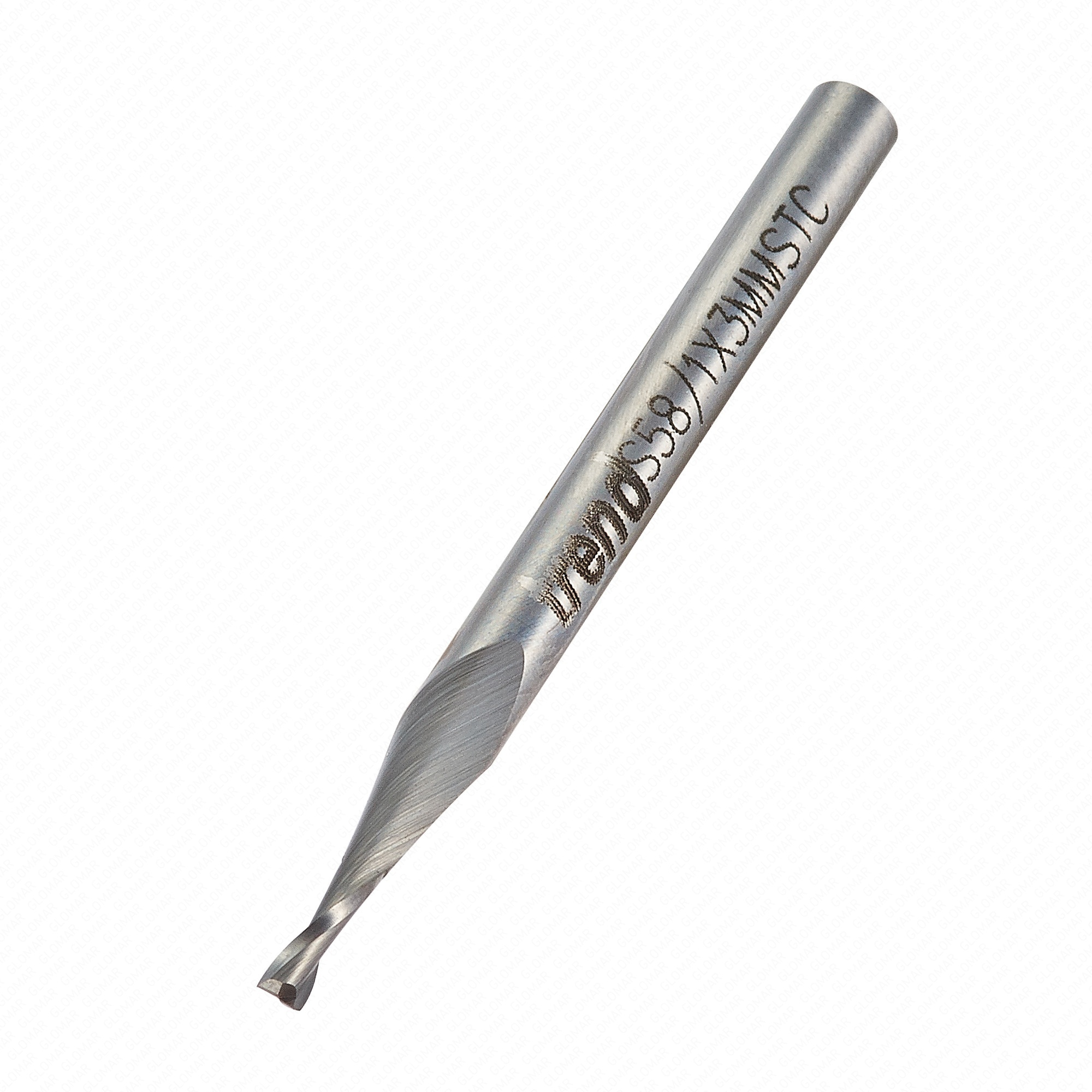 TREND Mini spiral up-cut cutter 1.5mm diameter S581X3MMSTC