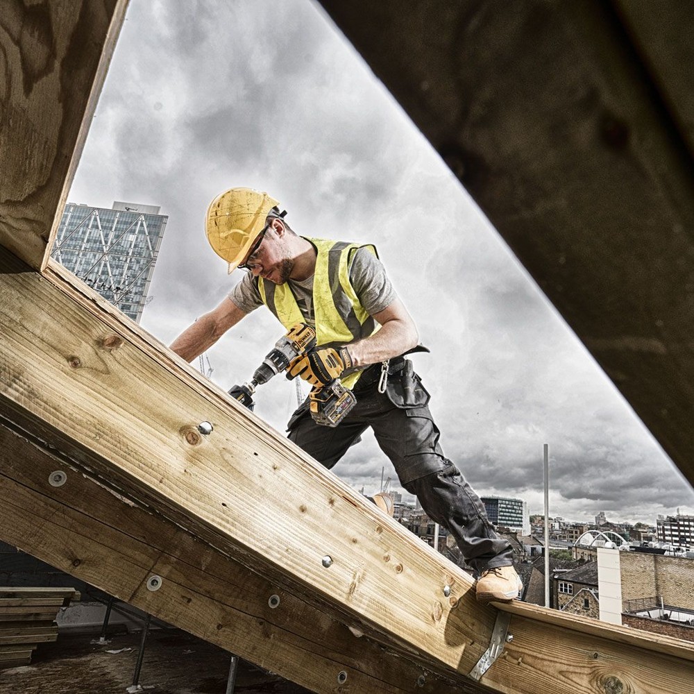 DeWalt DCK229P2T-GB 18v XR Combi Hammer Drill  SDS Plus Rotary Hammer Drill Twin Kit Inc 2x 5.0Ah Batts