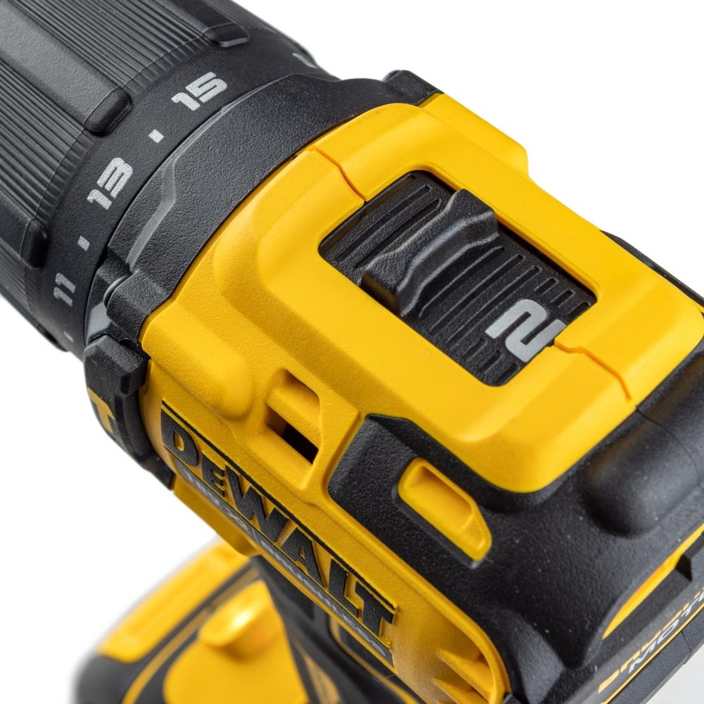 DeWalt DCD709D2T 18v XR Brushless Compact Combi Drill Inc 2x 2.0Ah Batts
