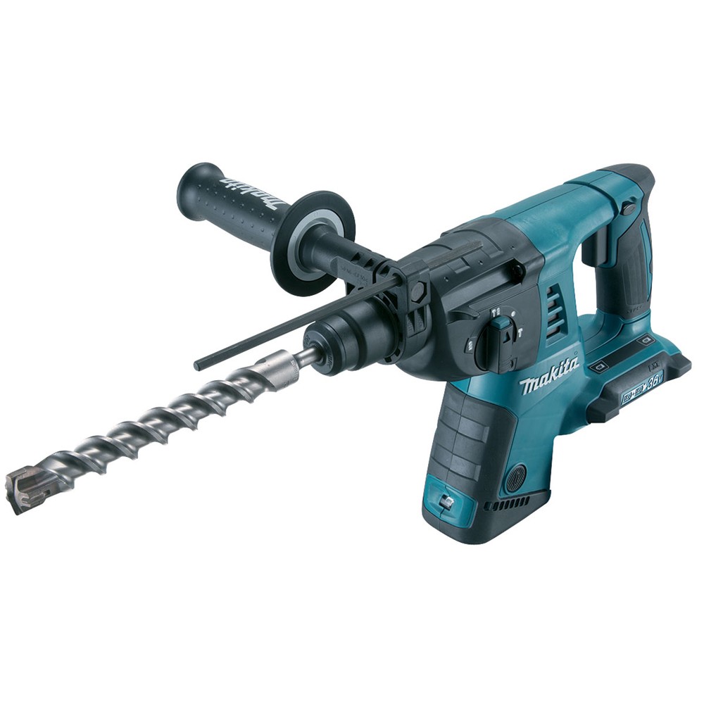 Makita DHR263RTJ Twin 18v SDS+ Rotary Hammer Inc 2x 5.0Ah Batts