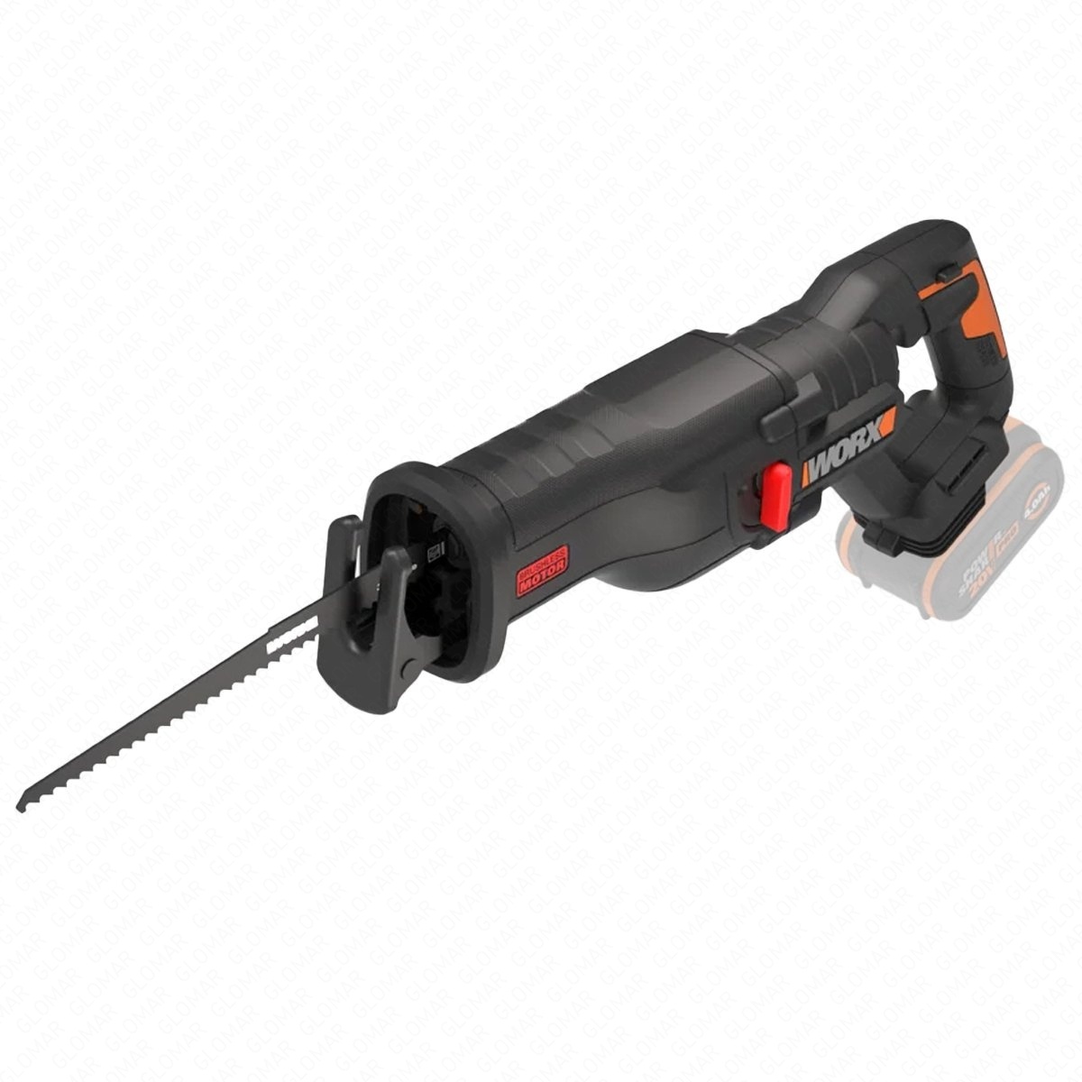 Worx 20V Brushless Reciprocating Saw bare