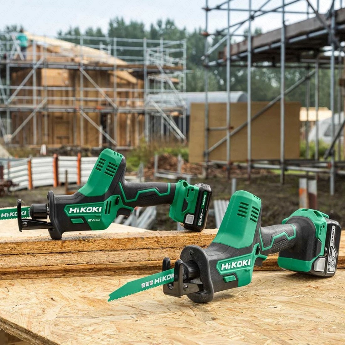 HiKOKI CR18DAJJZ 18v Cordless Reciprocating Saw Inc 2x 5.0Ah Batts