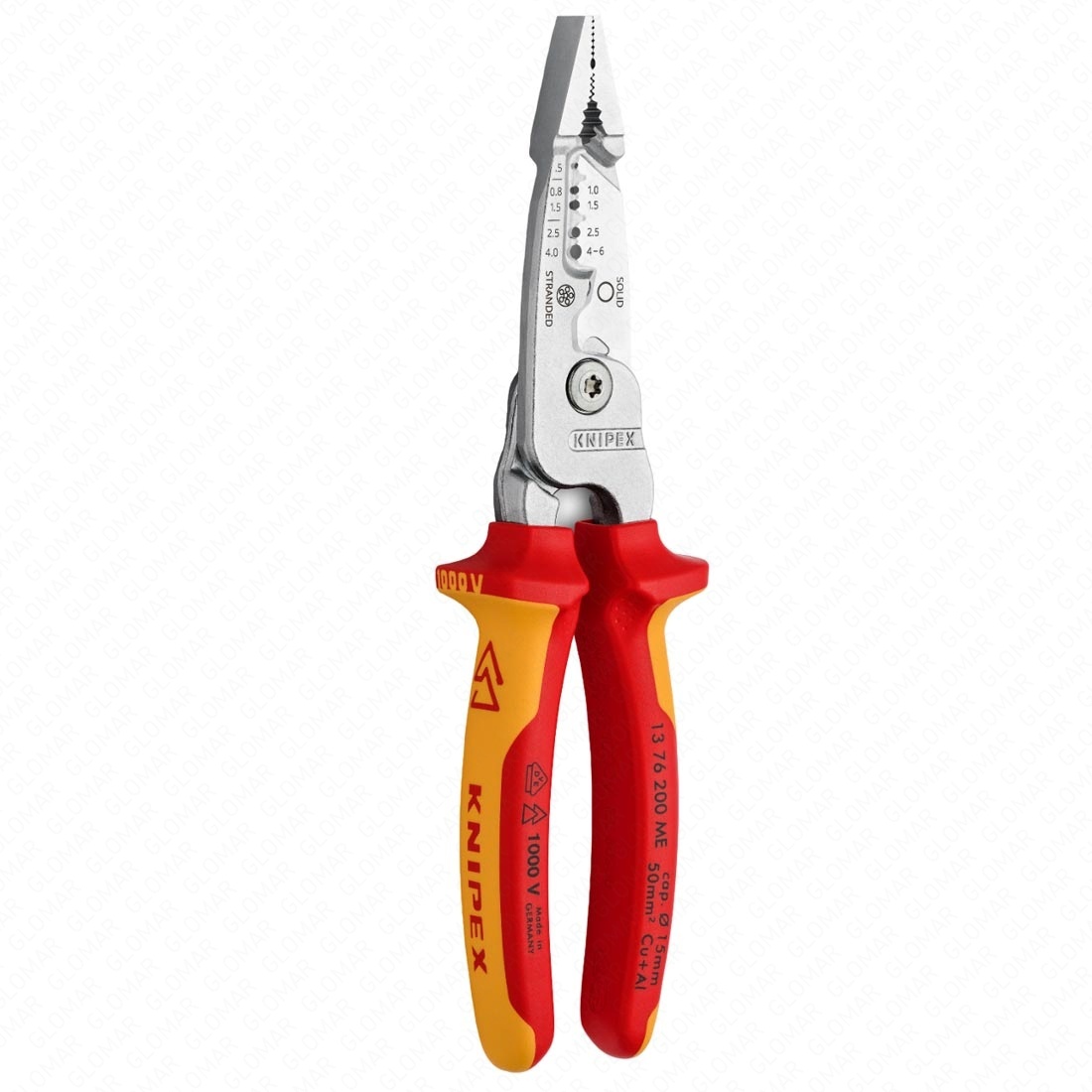 KNIPEX 13 76 200 ME Insulated VDE Metric Wire Stripper Pliers 200mm
