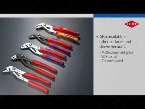 KNIPEX 00 20 72 V06 Mini Water Pump  Combination Pliers Set In Belt Tool Pouch x2 Pcs