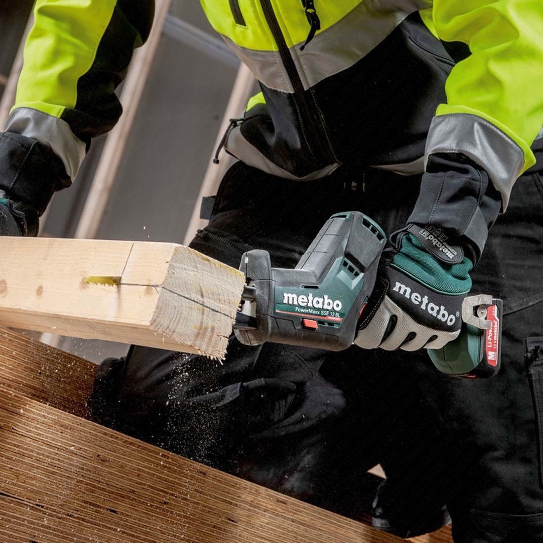 Metabo SSE 12 BL 12v PowerMaxx Reciprocating Sabre Saw Body Only