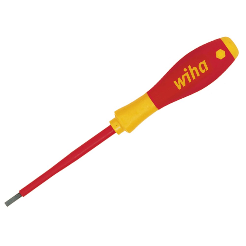 Wiha WHA39561 SoftFinish electric slimFix Screwdriver Slotted 4.5 x 125mm