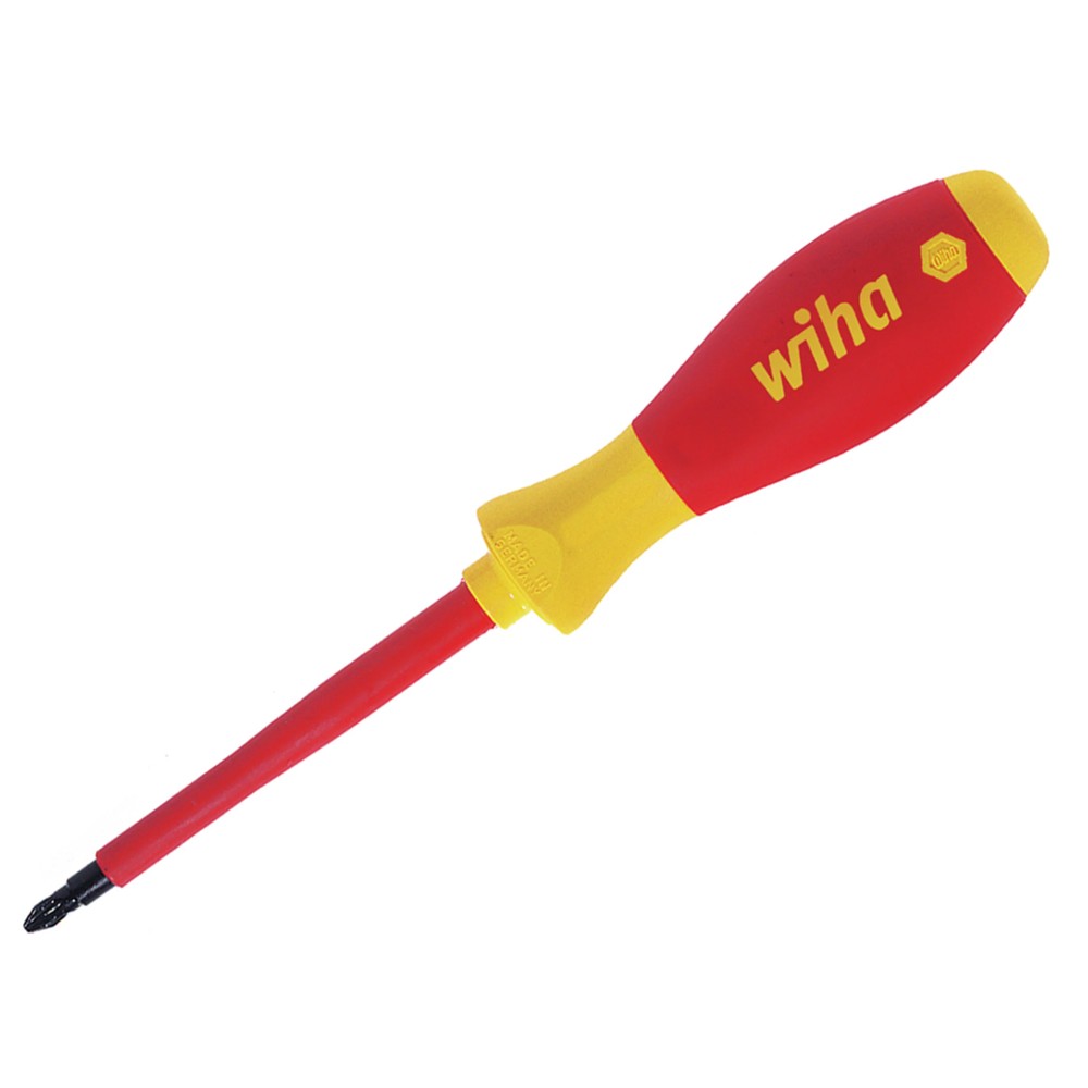 Wiha WHA39567 SoftFinish electric slimFix Screwdriver Pozidriv PZ2 x 100mm