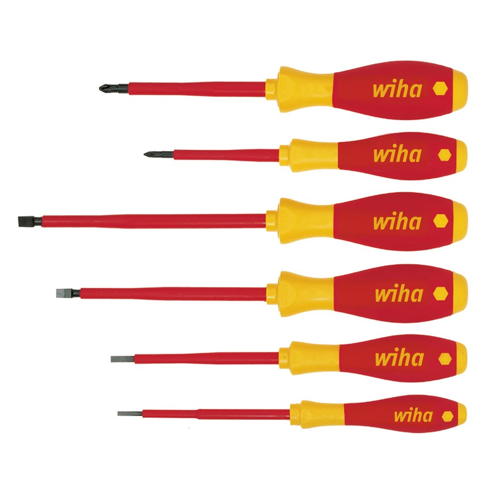 Wiha WHA41233 SoftFinish electric slimVario 10 Piece Screwdriver Set