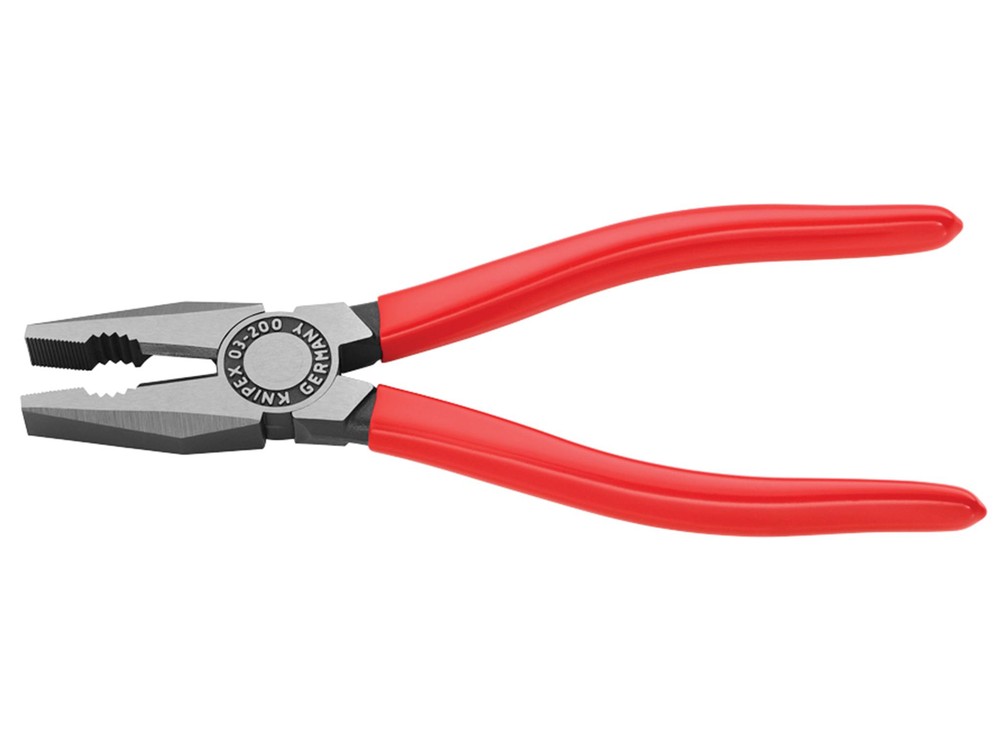 Knipex Combination Pliers PVC Grip 200mm  03 01 200 SB