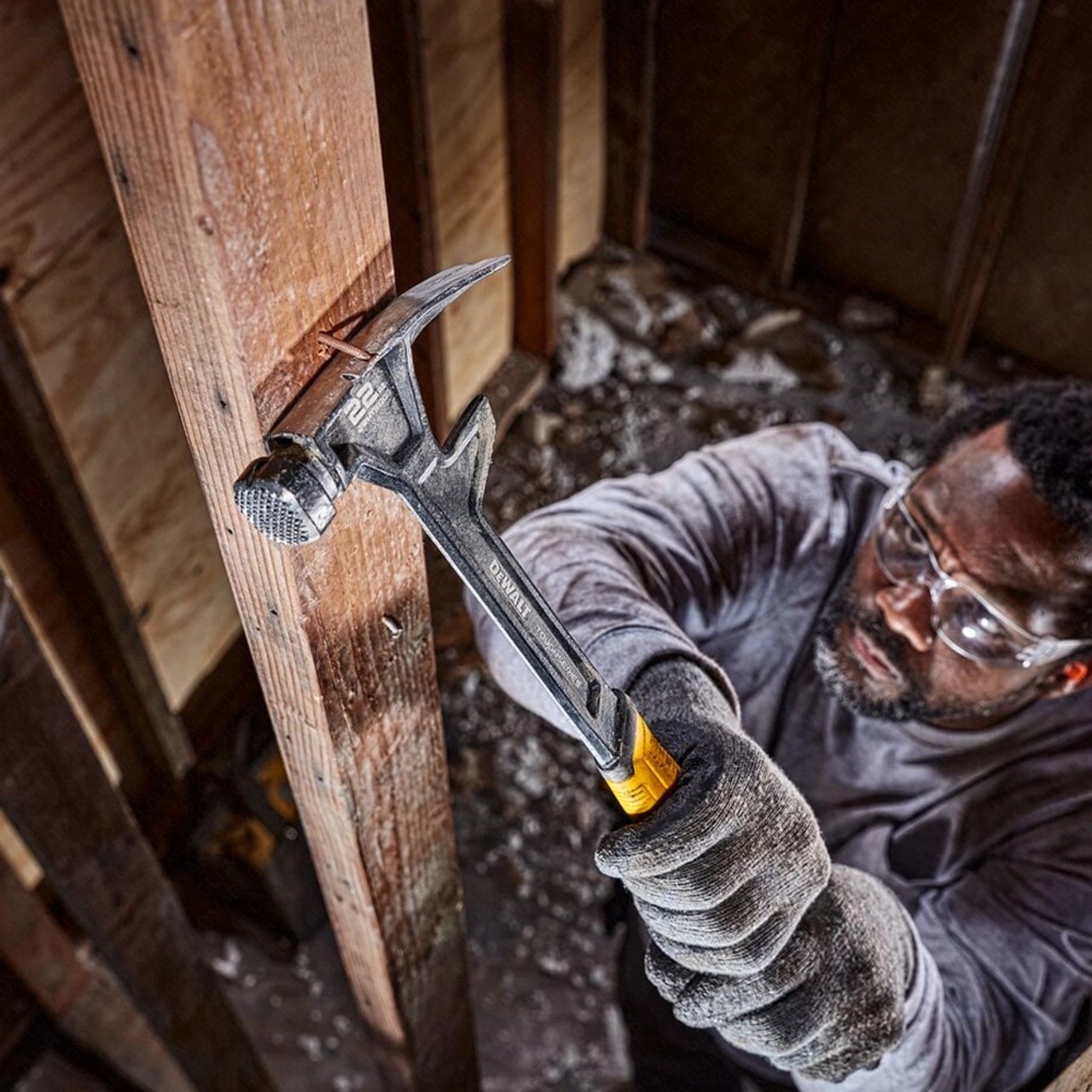 Dewalt 22oz 0.62kg TOUGHSERIES Rip Claw Demo Hammer DWHT51008-0