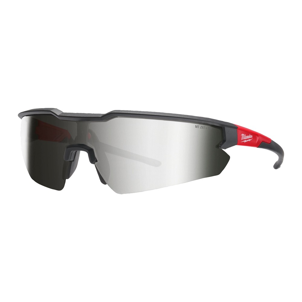 Milwaukee Anti-Scratch Enhanced Safety Glasses | Silver Mirror, 4932498365